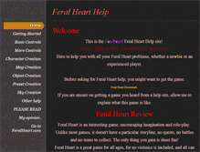 Tablet Screenshot of feralhearthelp.weebly.com