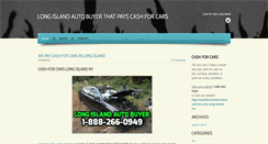 Desktop Screenshot of longislandcashforcars.weebly.com