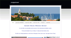 Desktop Screenshot of croapartment.weebly.com
