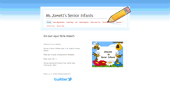 Desktop Screenshot of msjowettsseniorinfants.weebly.com