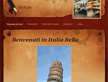 Tablet Screenshot of marksitaly.weebly.com