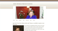 Desktop Screenshot of bookjodithomas.weebly.com
