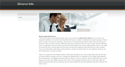 Desktop Screenshot of divorceinfo.weebly.com