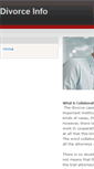Mobile Screenshot of divorceinfo.weebly.com