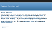 Tablet Screenshot of americanidolyoutube.weebly.com