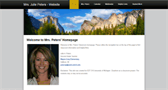 Desktop Screenshot of mrspetersclassroomwebsite.weebly.com