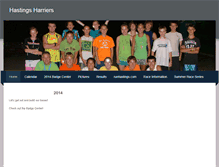 Tablet Screenshot of hastingsharriers.weebly.com