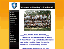 Tablet Screenshot of nativitygrade5.weebly.com