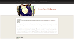Desktop Screenshot of leaheserpr.weebly.com
