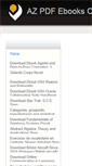 Mobile Screenshot of pdfbooksonlineaz.weebly.com