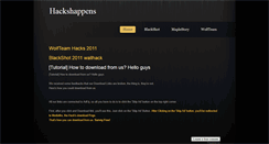 Desktop Screenshot of hackshappens.weebly.com