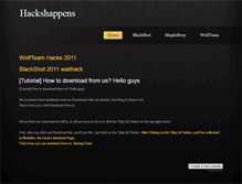 Tablet Screenshot of hackshappens.weebly.com