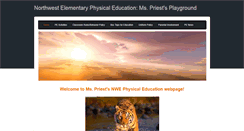 Desktop Screenshot of nwephysicaleducation.weebly.com