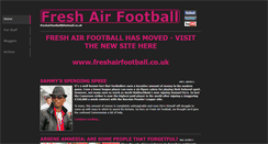 Desktop Screenshot of freshairfootball.weebly.com