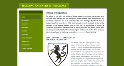Desktop Screenshot of harling-ancestry.weebly.com