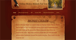 Desktop Screenshot of moneychasm.weebly.com