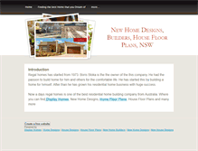 Tablet Screenshot of newhomedesigns.weebly.com