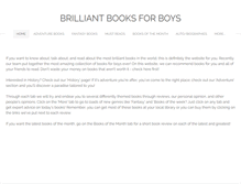 Tablet Screenshot of brilliantbooksforboys.weebly.com