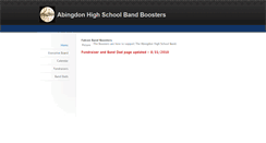 Desktop Screenshot of falconbandbooster.weebly.com