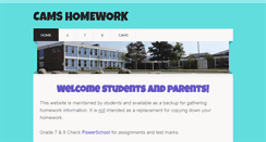 Desktop Screenshot of camshomework.weebly.com