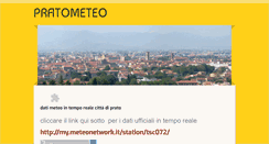 Desktop Screenshot of pratometeo.weebly.com