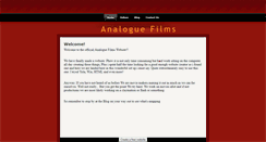 Desktop Screenshot of analoguefilms.weebly.com