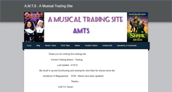 Desktop Screenshot of amusicaltradingsite.weebly.com