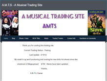 Tablet Screenshot of amusicaltradingsite.weebly.com