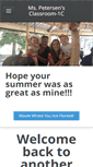 Mobile Screenshot of mspetersen.weebly.com
