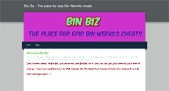 Desktop Screenshot of bin-biz.weebly.com