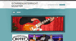 Desktop Screenshot of gitarrenunterrichtmuenster.weebly.com