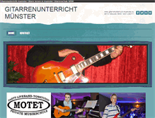 Tablet Screenshot of gitarrenunterrichtmuenster.weebly.com