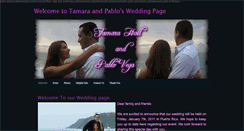 Desktop Screenshot of pabloandtamara.weebly.com