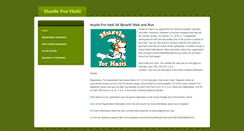 Desktop Screenshot of hustleforhaiti.weebly.com