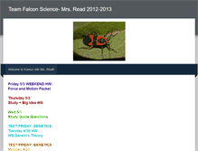 Tablet Screenshot of mrsreadscience.weebly.com