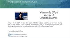 Desktop Screenshot of amitabhonline.weebly.com