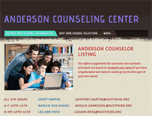 Tablet Screenshot of andersoncounselingcenter.weebly.com