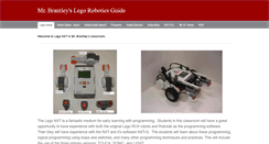 Desktop Screenshot of mrbrantleylegorobotics.weebly.com