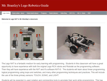Tablet Screenshot of mrbrantleylegorobotics.weebly.com
