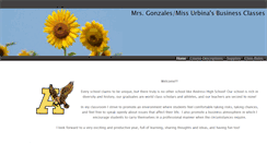 Desktop Screenshot of missgbusiness.weebly.com