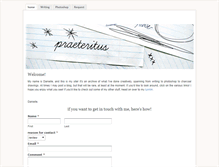 Tablet Screenshot of praeteritus.weebly.com