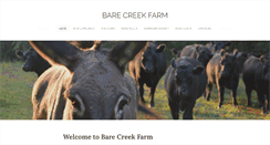 Desktop Screenshot of barecreekfarm.weebly.com