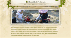 Desktop Screenshot of mamashelleysdaycare.weebly.com