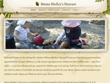 Tablet Screenshot of mamashelleysdaycare.weebly.com
