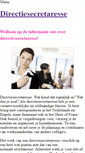 Mobile Screenshot of directie-secretaresse.weebly.com