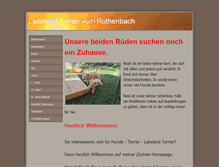 Tablet Screenshot of lakelands-vom-rothenbach.weebly.com