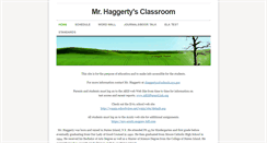 Desktop Screenshot of mrhaggerty.weebly.com