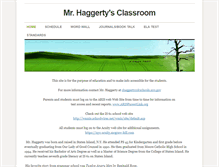 Tablet Screenshot of mrhaggerty.weebly.com