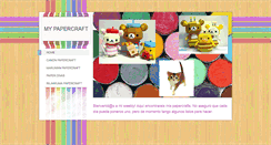 Desktop Screenshot of mypapercraft.weebly.com