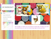 Tablet Screenshot of mypapercraft.weebly.com